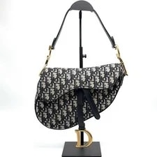 Dior — Dior Saddle Removable Buckle Closure Printed Crossbody #7ZH8 — Handbag — resale