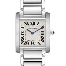 Cartier — Cartier Tank Francaise Midsize Silver Dial W51003Q3 — Watch — resale