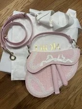 Dior — Dior Dioramour Small Saddle With Strap By Jonathan Anderson — Handbag — resale