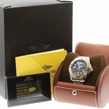 Breitling — Breitling Windrider Cockpit C49350 Automatic 41mm Box Papers Black — Watch — resale