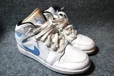 Air Jordan — Air Jordan 1 Retro Mid Legend No Box Stain on Tongue See Pic — Sneaker — resale