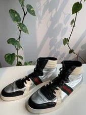 Gucci — Gucci Limited Edition High-top W/ Stripe 16US — Sneaker — resale