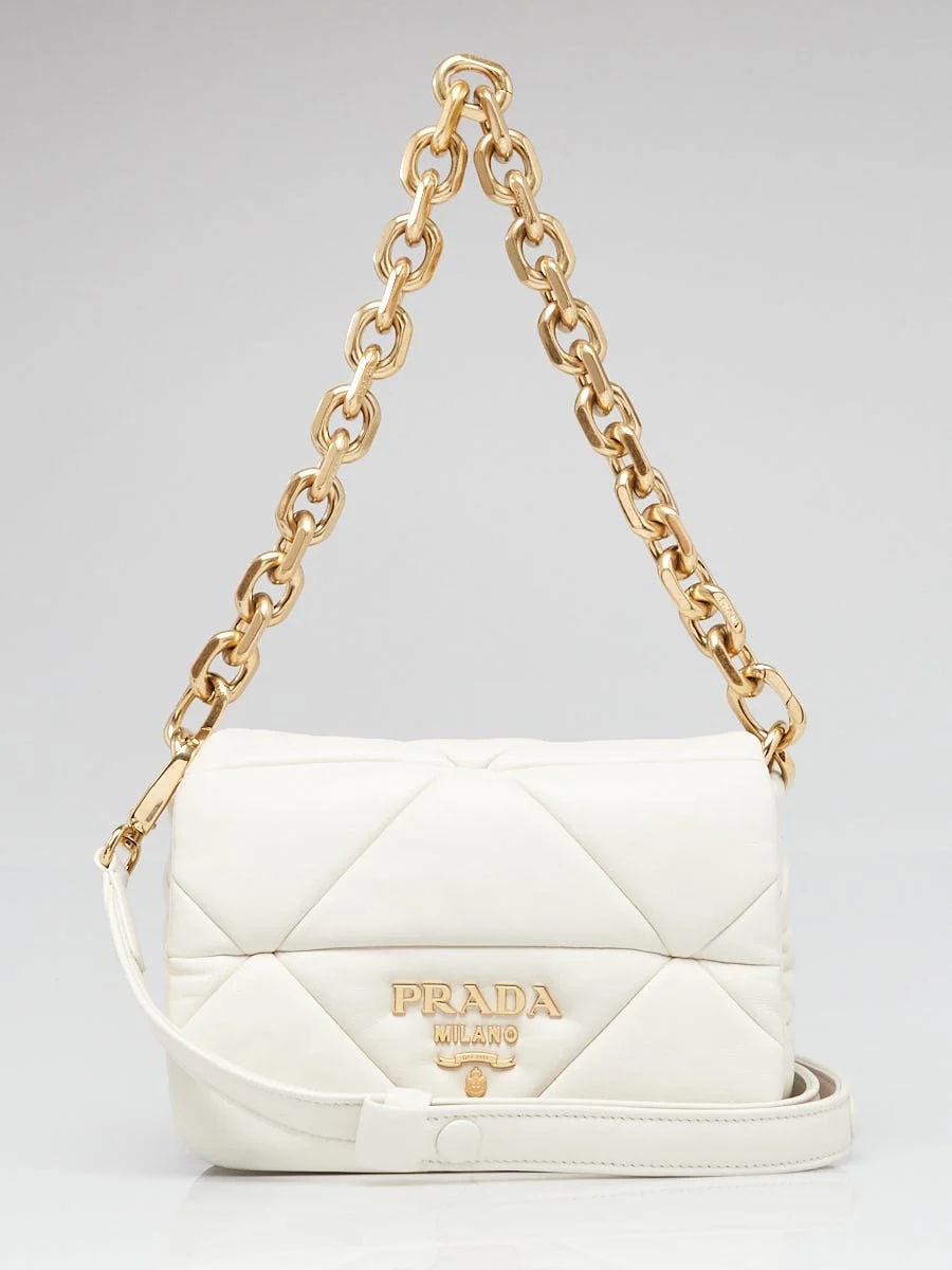 Prada — Prada Patchwork Small System Flap — Handbag — resale