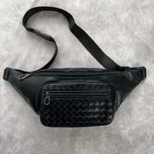 Bottega Veneta — y2k Bottega Veneta Body Waist Logo Unis — Handbag — resale