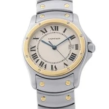 Cartier — Cartier Santos Ronde W20037R3 Stainless Steel / 18K Yellow Gold 29mm #TZW1579 — Watch — resale