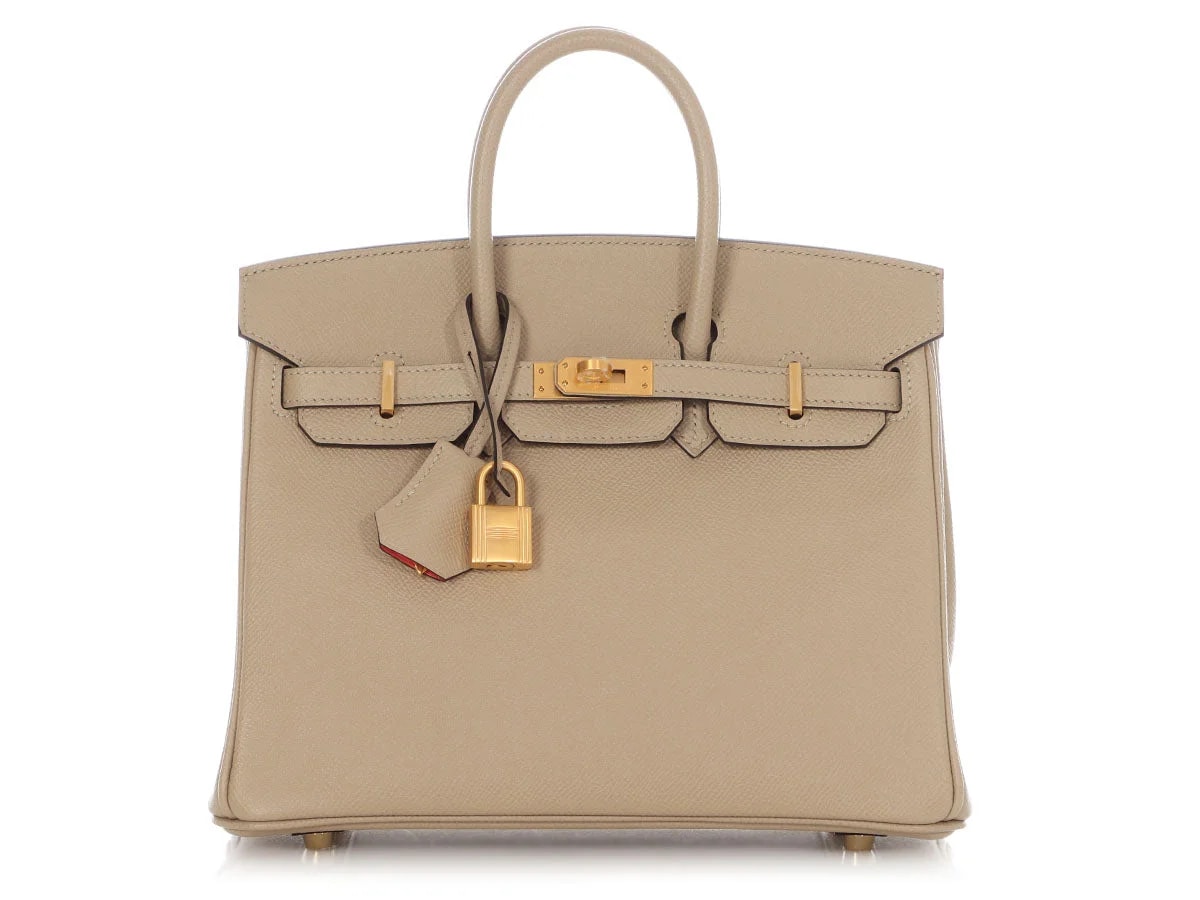 Hermès — Hermès Special Order Trench and Jaipur Verso Birkin 25 — Handbag — resale