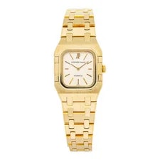 Audemars Piguet — Audemars Piguet Royal Oak Quartz 18K Yellow Gold White Dial 24mm — Watch — resale