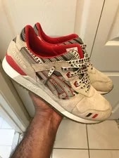 Asics — Asics Gel Lyte III 10.5 , Split Style Tongue, Fair Condition — Sneaker — resale