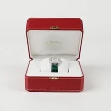 Cartier — Cartier 1815 32MM Round Diamond Quartz 141704313 — Watch — resale