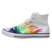 Converse — Converse Chuck Taylor All Star ' Flames Pride' , Size 10 A15780c — Sneaker — resale