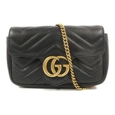 Gucci — Gucci GG GHW Marmont Super Mini Chain 476433 — Handbag — resale