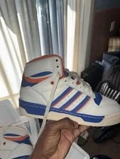 Adidas — Adidas Attitude ’S Mid Top Lace Up Athletic NY — Sneaker — resale