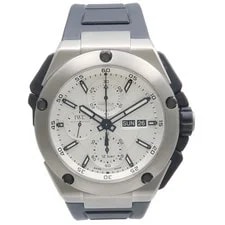 IWC — IWC Ingenieur Double Chronograph Automatic IW386501 Titanium White — Watch — resale