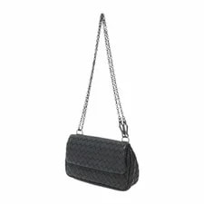 Bottega Veneta — Bottega Veneta Chain Pochette Crossbody Flap — Handbag — resale