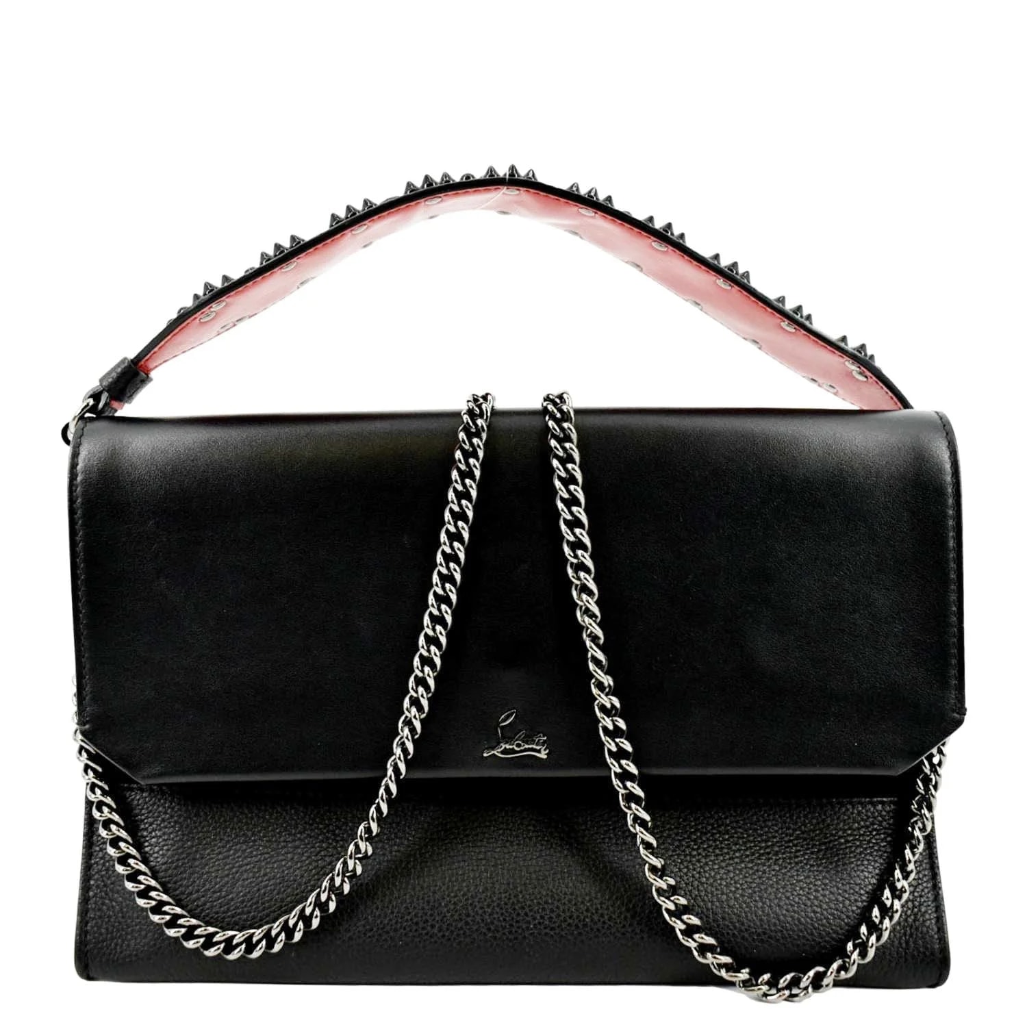 Christian Louboutin — Christian Louboutin Loubiblues Studded — Handbag — resale