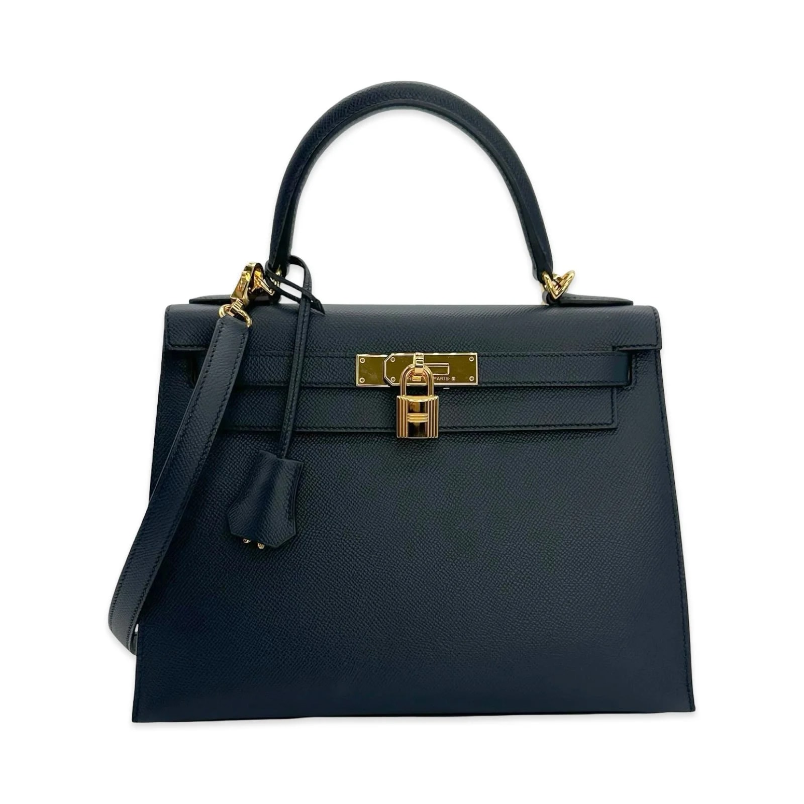 Luv Luxe Scottsdale — Hermes Veau Epsom Kelly II Sellier 28 — Handbag — resale