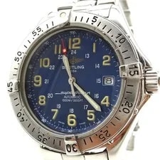 Breitling — Breitling SuperOcean Automatic A17040 Silver Blue Dial ’S No Box — Watch — resale