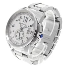 Cartier — Cartier Calibre DE W7100015 42mm SS Silver #C18090 — Watch — resale