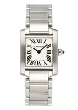 Cartier — Cartier Tank Francaise W51008Q3 Stainless Steel — Watch — resale