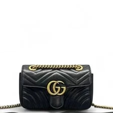 Gucci — Gucci Chevron Mini GG Marmont (qy061226a0r) — Handbag — resale