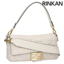 Fendi — Fendi 8BR600 Logo Embossed Baguette ' 8cfd809c339134f4a9 — Handbag — resale