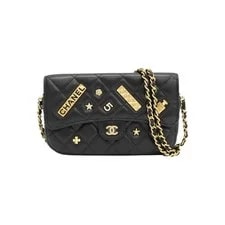 Chanel — Chanel Charm Flap Phone Holder Quilted — Handbag — resale