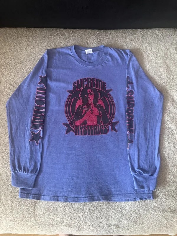 Supreme — Longsleeve Supreme Hysteric Glamour — streetwear — resale