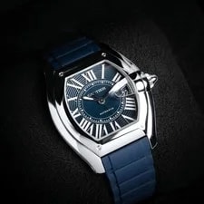 Cartier — 2026 Cartier Roadster Large Blue WSRD0014 Bracelet/Strap — Watch — resale