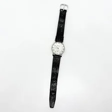 Jaeger-LeCoultre — Jaeger-LeCoultre Silver Hand-wound 355325 Leather Non-Working — Watch — resale
