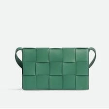 Bottega Veneta — NEW Bottega Veneta Cassette in Mermaid/ Crossbody — Handbag — resale