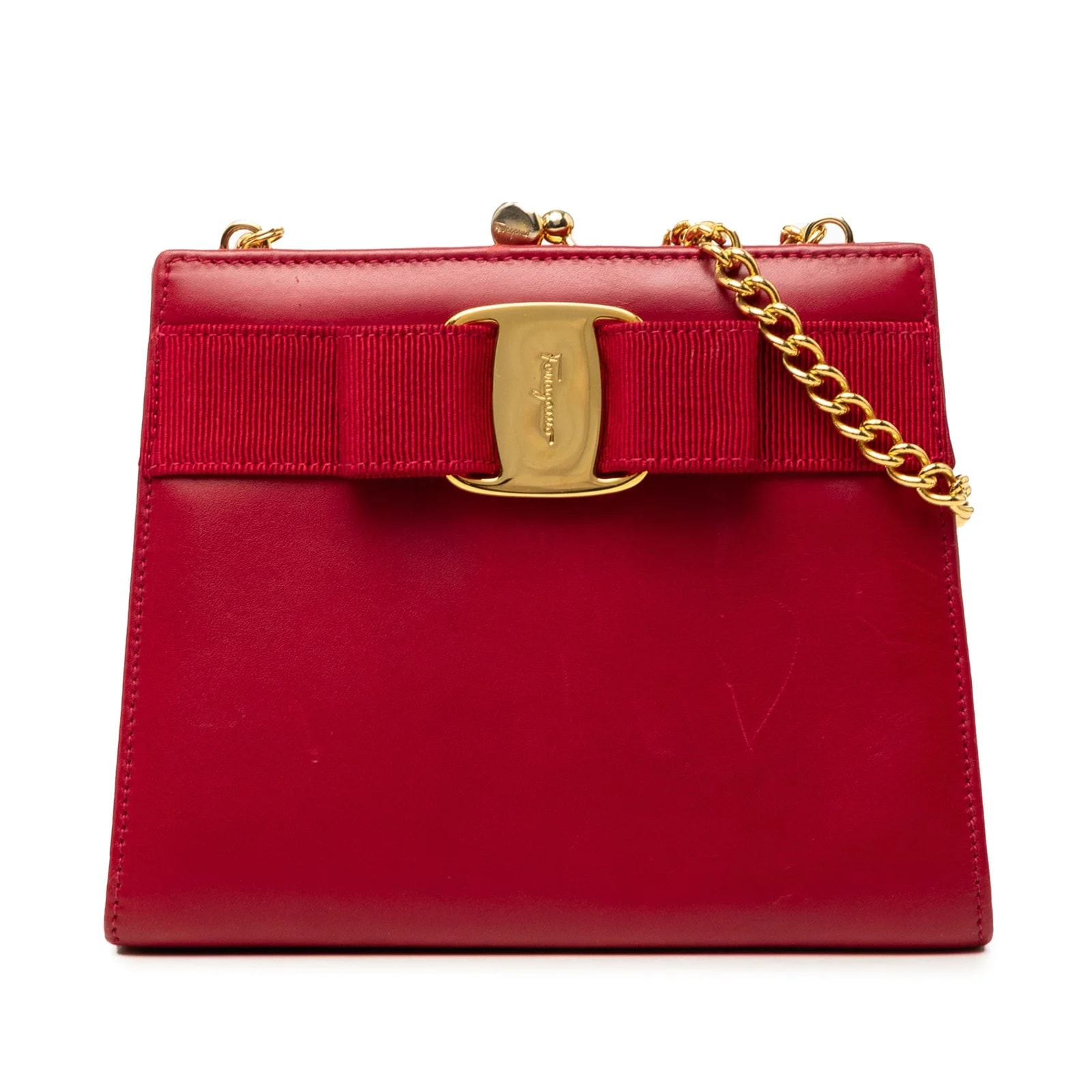 Vara Bow Kiss Lock Chain Crossbody