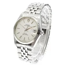 Tudor — Tudor Prince Oysterdate 74034 34mm SS Silver #C18254 — Watch — resale