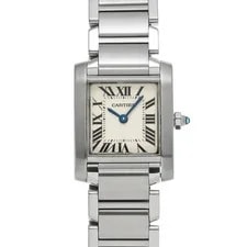 Cartier — Cartier Tank W51008Q3 ( 2384) 18mm Stainless Steel Silver #WW6698 — Watch — resale