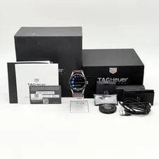 TAG Heuer — TAG Heuer Connected Digital Dial Leather Band Working w/Box, Warranty — Watch — resale