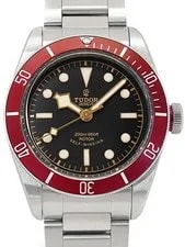 Tudor — Tudor Heritage Black Bay 79220R Automatic 41mm Box Papers Black;Red — Watch — resale