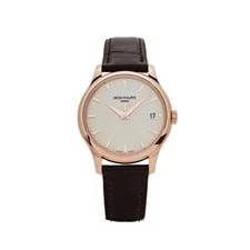Patek Philippe — Patek Philippe Calatrava 5227R-001 Date Rose Gold Ivory Dial (2023) — Watch — resale