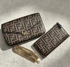 Fendi — Auth Fendi Baguette 3-in-1 Chain — Handbag — resale