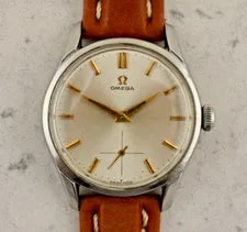 Omega — C.1950 Omega Jumbo Calatrava cal.Ω 265 Ref. 2639-2 SC in Steel — Watch — resale