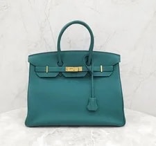 Hermès — Hermes Birkin 35 Q Stamp 141889780 — Handbag — resale