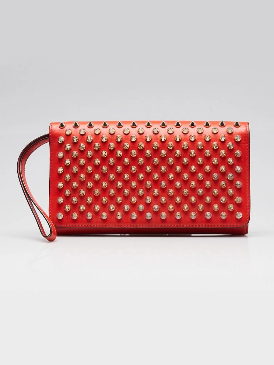 Christian Louboutin — Christian Louboutin Macaron Spikes Wristlet — Handbag — resale