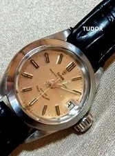 Tudor — Tudor Princess Oysterdate 7576/0 Automatic Small Rose Silver Dial — Watch — resale