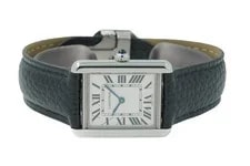 Cartier — Cartier Tank Solo WSTA0030 3170 31mm Silver Dial 08/2017 12354U — Watch — resale