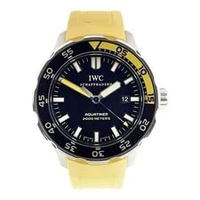 IWC — IWC Aquatimer Stainless Steel Black Dial 44mm Automatic ’S IW356810 — Watch — resale