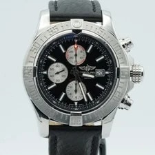 Breitling — Breitling Super Avenger A13371 48mm Steel BR797 Black Top — Watch — resale