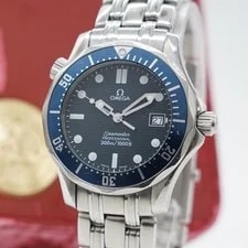 Omega — 1990s Omega Seamaster 300M 2561.80 Blue Wave Dial 37mm Auto From Japan Z362 — Watch — resale