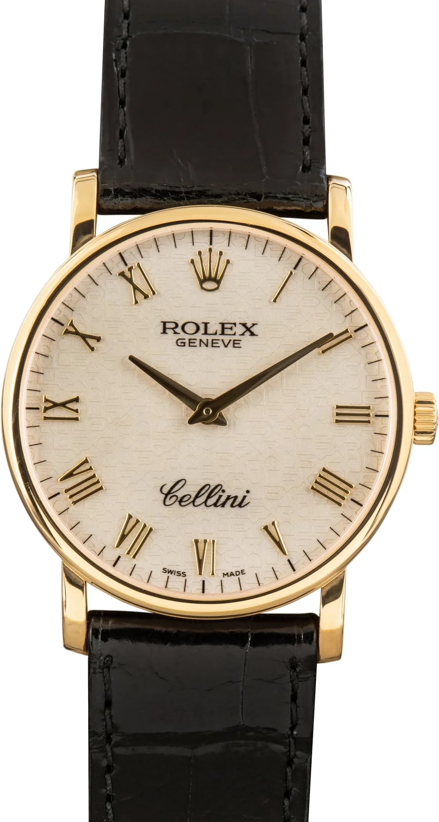 Rolex — Rolex Cellini Ivory Dial Ref 5115 18k Yellow Gold — Watch — resale