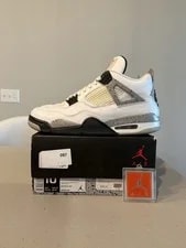Jordan — Size 10 - Jordan 4 Retro OG Mid — Sneaker — resale
