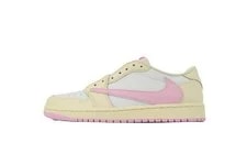 Air Jordan — New IQ7604-100 X Air Jordan 1 Retro Low OG 'Muslin ' Shoes — Sneaker — resale