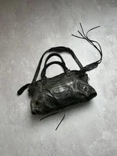 Balenciaga — Balenciaga Classic City /Dark Distressed Aged Hardw — Handbag — resale