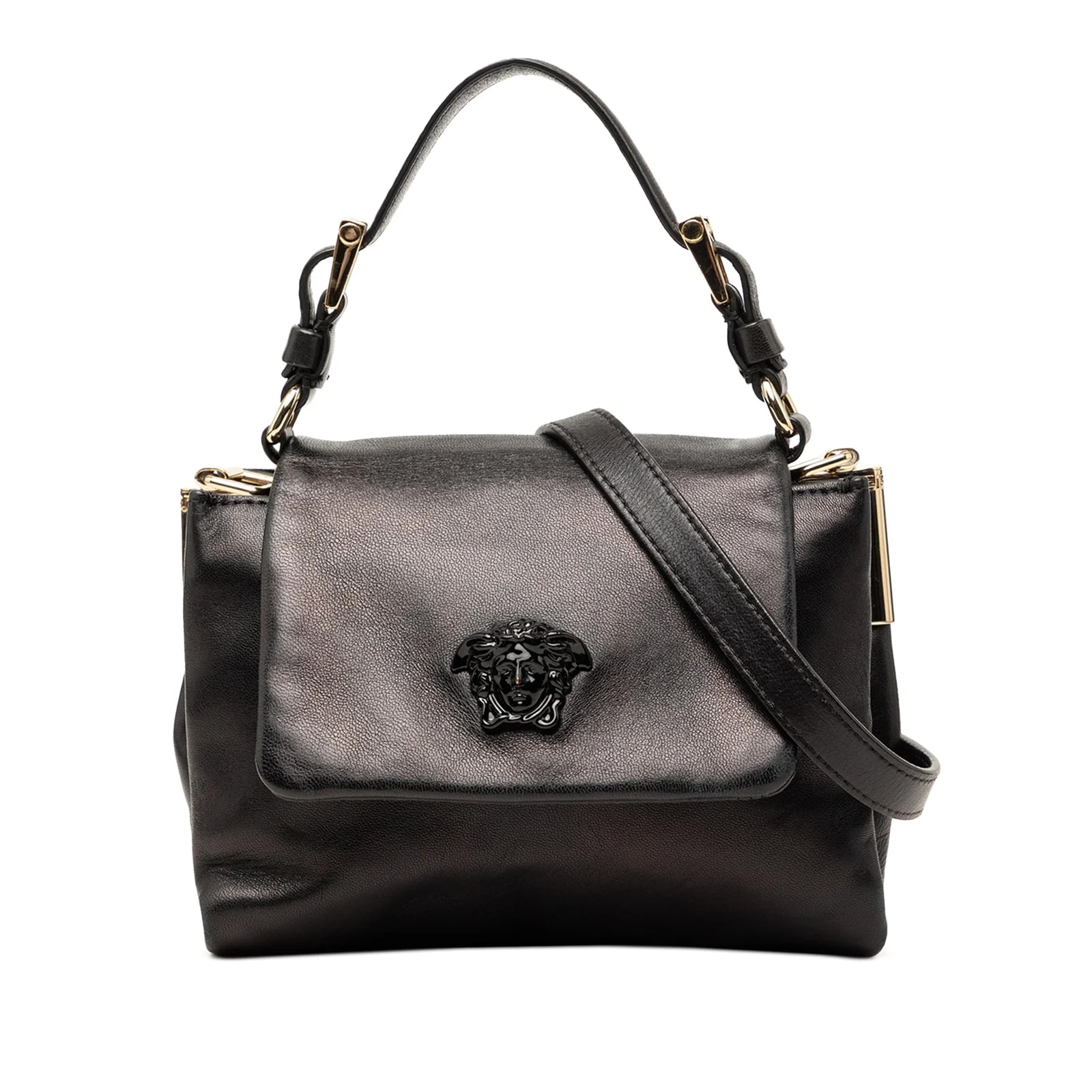 Versace — la Medusa Satchel — Handbag — resale